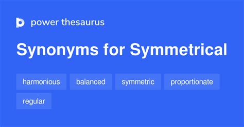 symmetrical synonym